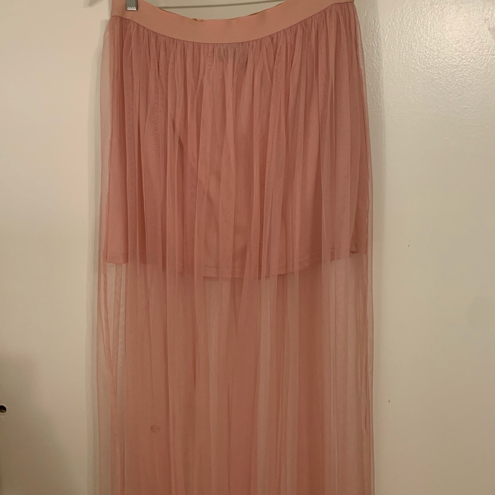 Forever 21 pink tut skirt